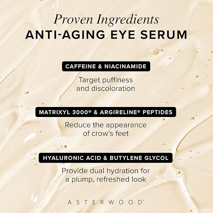 Asterwood Triple Repair Serum (2 oz) + Hyaluronic Acid Eye Serum