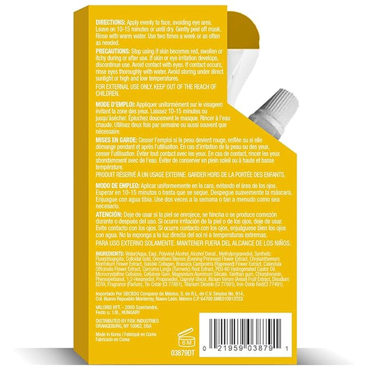 Skin Care Basics Clarifying Turmeric Peel-off Mask 1.76 oz. -
