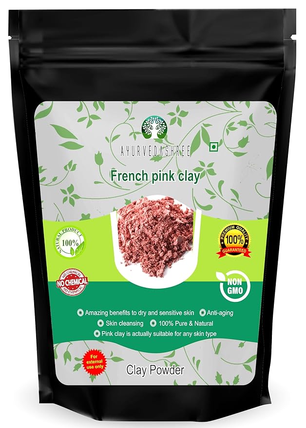 French Pink Clay Powder 100 Gm