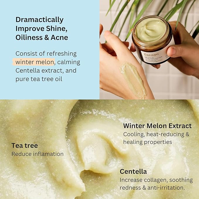 Cocoon Winter Melon Face Mask (1.01 fl oz)