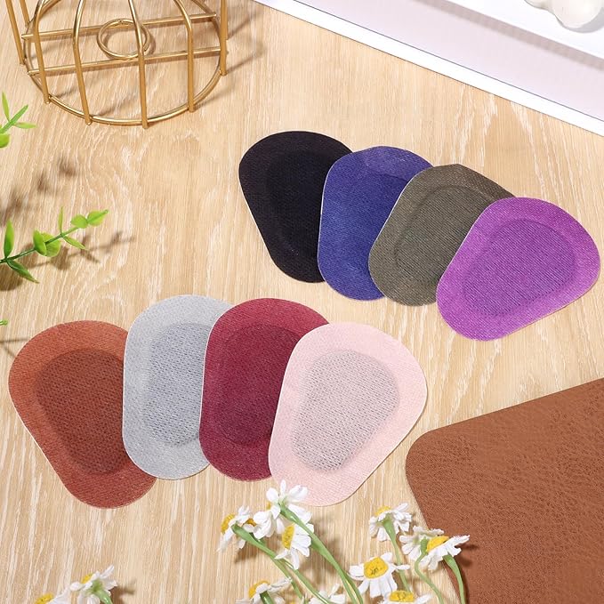 24 Pcs Adhesive Eye Patches for Adults, Disposable Eyepatch Latex Free Adhesive Bandages Regular Size 3.3×2.3 inches (Classic Color)