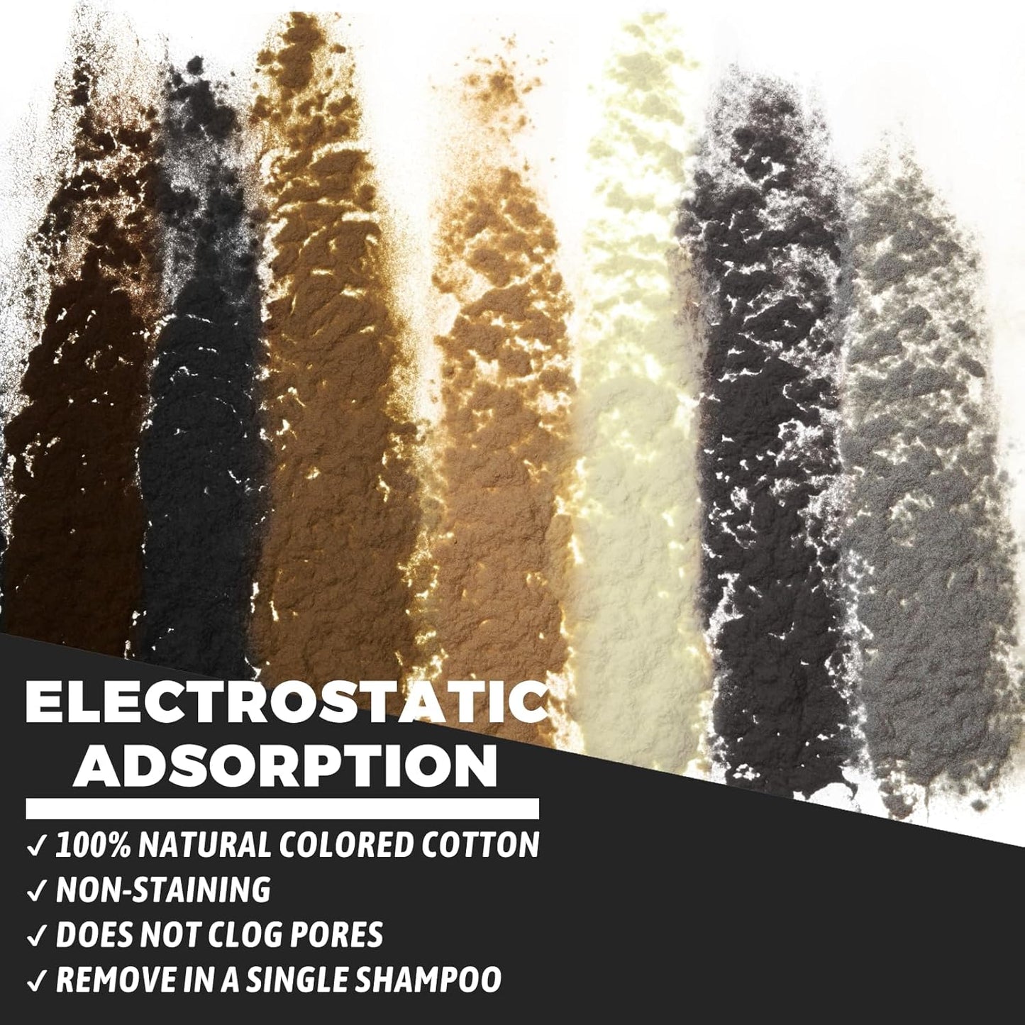 SOVONCARE Hair Fibers for Thinning Hair Medium Brown, Hair Building Fibers for Bald Spots Undetectable & Natural, Conceals Hair Loss Fill In Fine Hair Powder Hair Thicker Instantly for Women & Men 28g