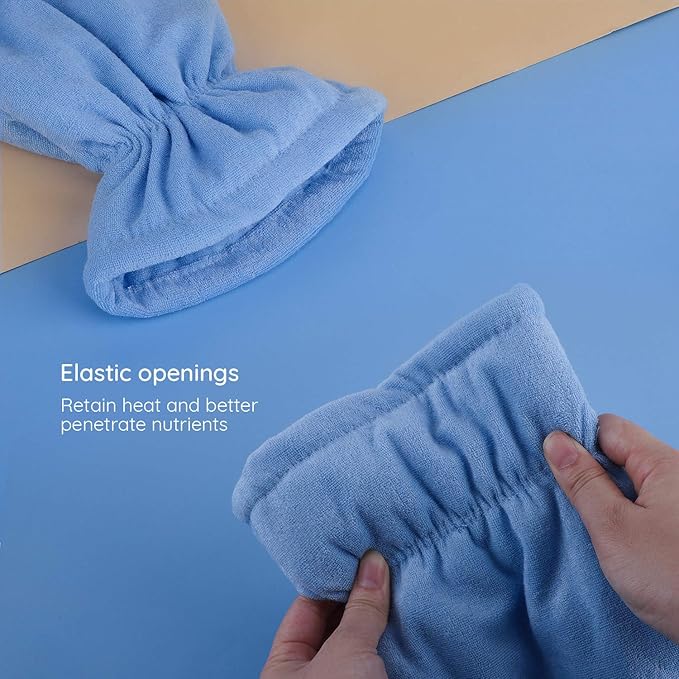 Gloves for Paraffin Treat-Ment, Segbeauty Larger Thicker Paraffin Heated Hand SPA Mittens for Women, Gloves for Hot Wax Hand thera-py Bath Thermal Treat-Ment SPA Wax Warmer Paraffin Wax Machine