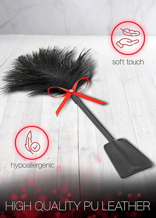 Feather Satin Eye Mask Silk Mask Satin Eye Mask Adult French Crop