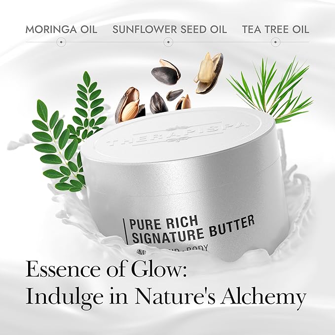 Moisturizing Body Butter – Rich Body Cream with Shea Butter, Ceramides, Collagen & Vitamin B5 to Repair & Soften Dry, Cracked Skin (Gold, 7.0 fl oz)