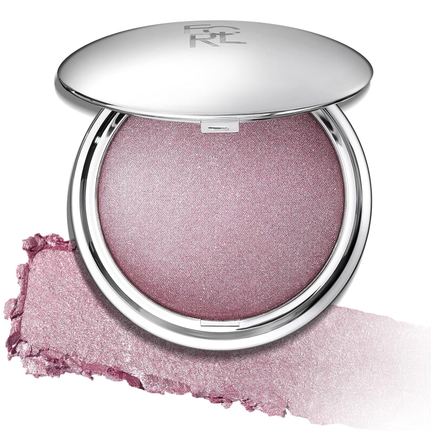 FOCALLURE Shimmer Face Highlighter Makeup Powder, Gel to Powder Glow Finish, Leaving a Lightweight & Healthy Radiance, Long Lasting Luminous Face Body Highlighter Makeup,PK01 Pinkish Galaxy