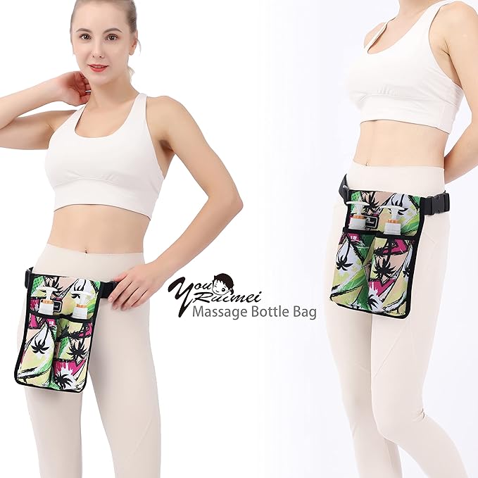 Massage Bottle Bag assage Oil Bag Massage Therapist Holster Massage Lotion Holster Massage Oil Holster (YR-2KD-YeShu