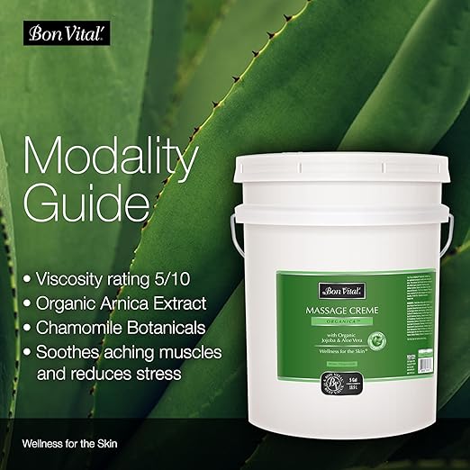 Bon Vital Organica, Crème, 5 Gallon