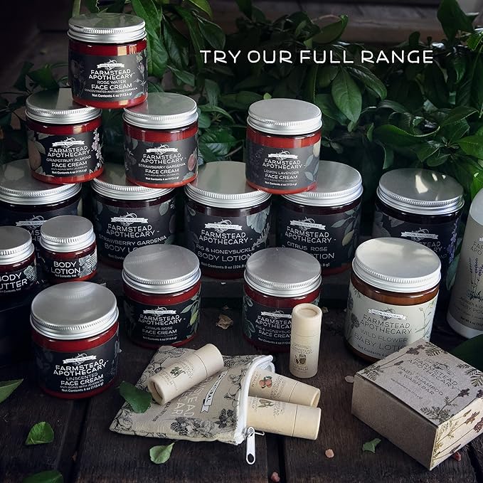 Farmstead Apothecary Lip Balm (Pear & Almond, 1 Pack)