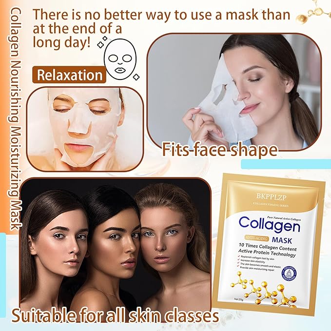 Collagen Anti-Wrinkle Mask 3P