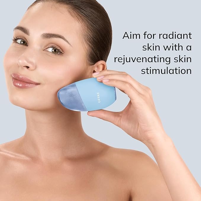 SmartAppGuided™ Cool & Warm Eye & Face Massager | 7 in 1 | Multi Massager | Face & Neck | Battery-free Cooling & Warming | Firms, Relaxes & De-Puffs Skin | Eye-Nose Area Targeted Design