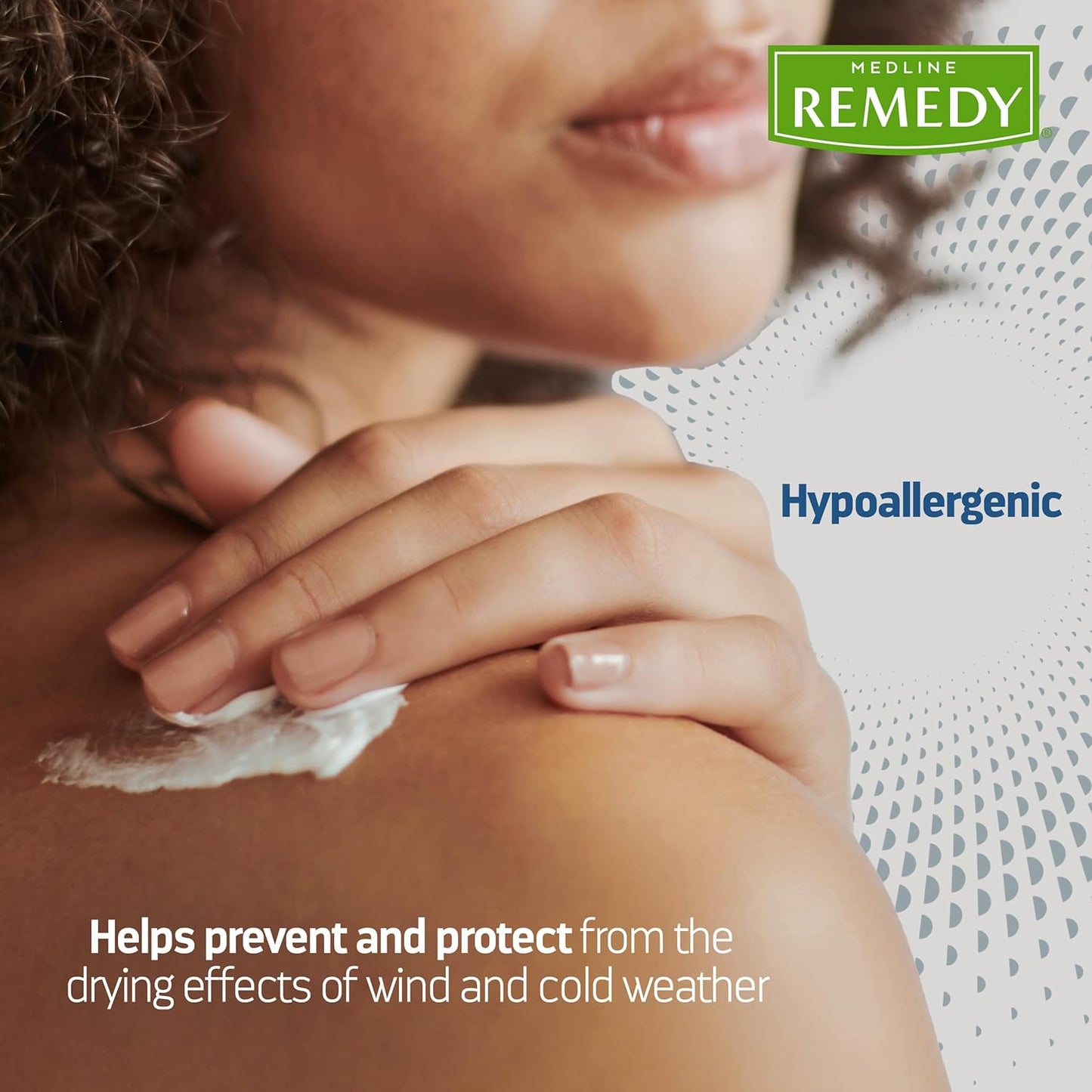 Medline Remedy Specialized Silicone Cream, Unscented (4 fl oz), Gentle Breathable Film for All Ages, Paraben-free and Hypoallergenic Skin Care, Barrier for Dry Cracked Skin