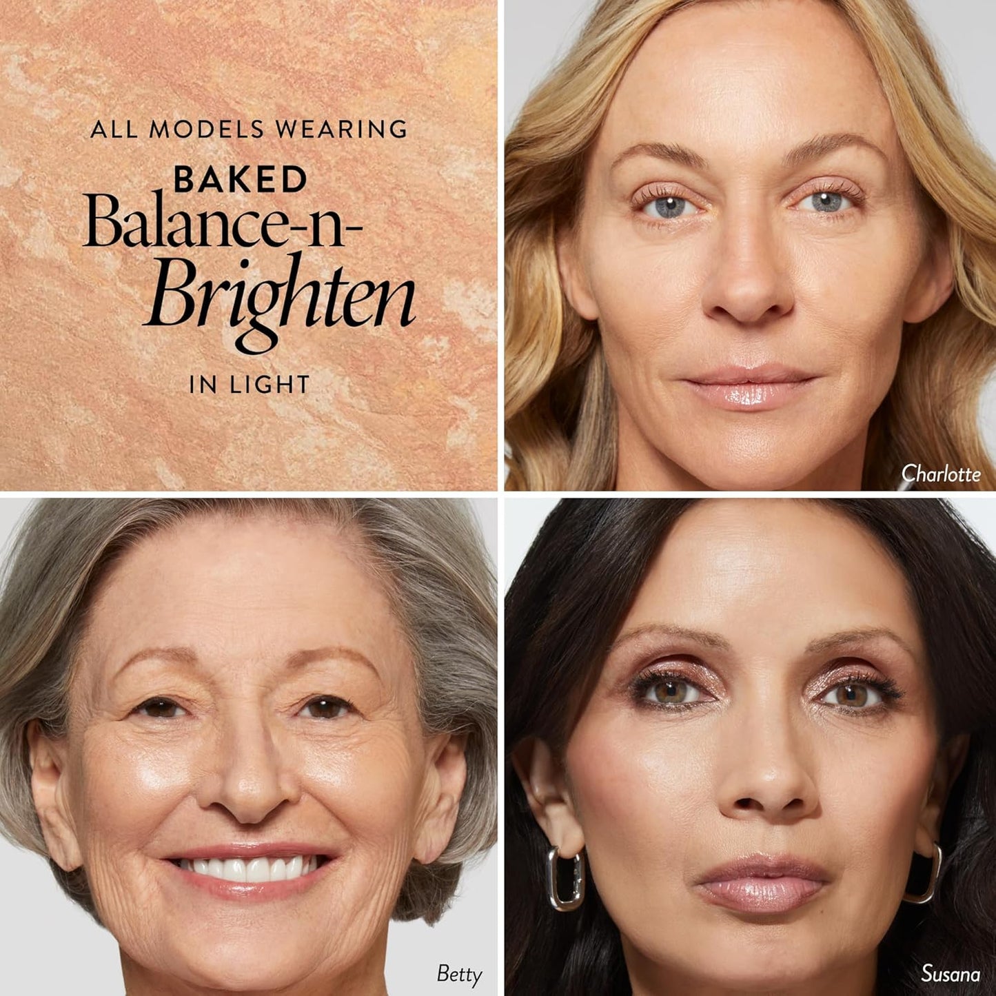 LAURA GELLER NEW YORK Award-Winning Baked Balance-n-Brighten Color Correcting Powder Foundation - Light - Buildable Light to Medium Coverage - Demi-Matte Natural Finish
