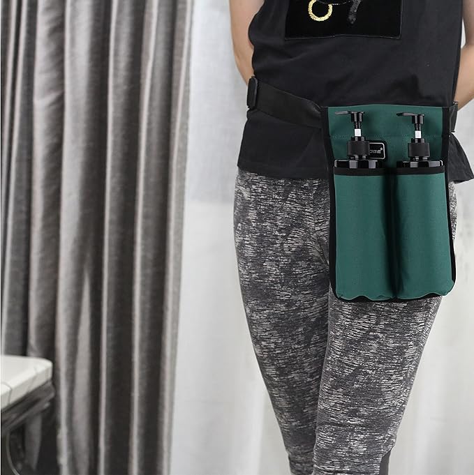 Massage Oil Holster for Massage Therapist - Lotion Holster (2kd-HuLvLan)