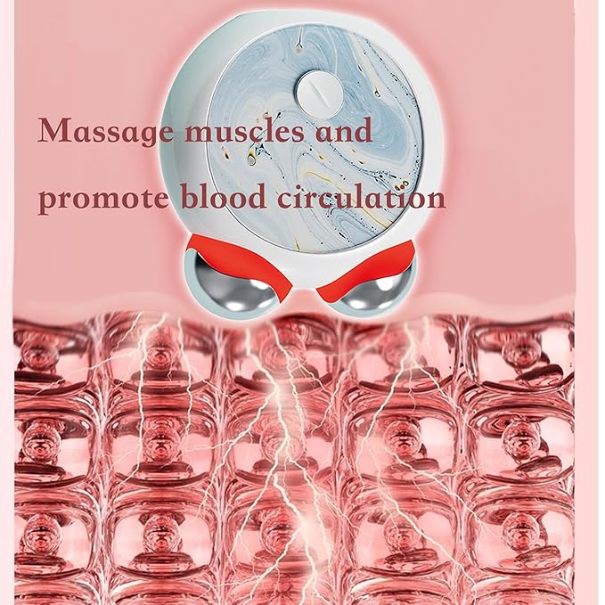 Face and Neck Massager Tools - Mini Face Lift Device - Skin Tightening Device - Face Sculpting Tool - Red Blue Light Led Facial Sculptor - Face Massager Tool Beauty Massager For Face Body Legs Neck