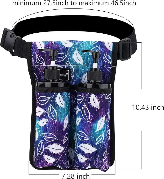 Massage Bottle Bag Massage Oil Holster Lotion Holster Massage Therapist Massage Oil Holster Massage Lotion (TH2kd- LSbaiSY)