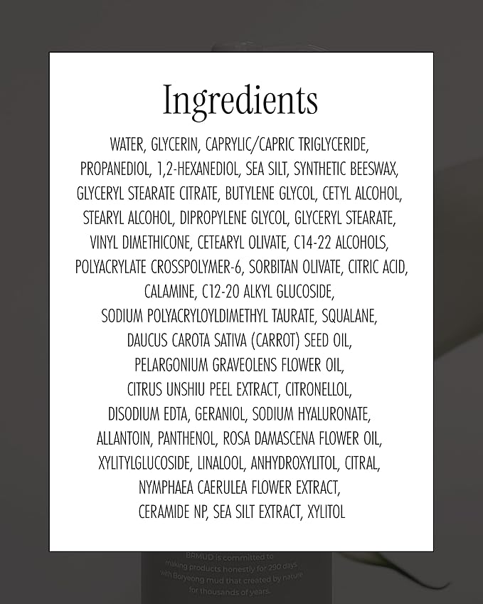 Atocovery Mud Refresh Body Lotion - Ultimate Hydration Itchness Relief Boryeong Mud Body Moisturizer - Mild & Gentle Ingredients for Sensitive Skin - Geranium & Rose Scent, 10.58 oz.