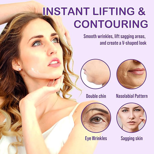 ACADA Face Lift Tape Invisible Instant Face Lifting Tape for Wrinkles, Face Tape Lifting Invisible for Wrinkles and Double Chin with Natural Lift & Youthful Look 80pcs