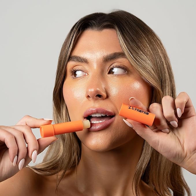 Dr. PawPaw Lip Balm - Hydrating Lip Balm Moisturizer with Aloe Vera for Deep Nourishment - Castor Oil Enriched - Mango - 0.13 oz