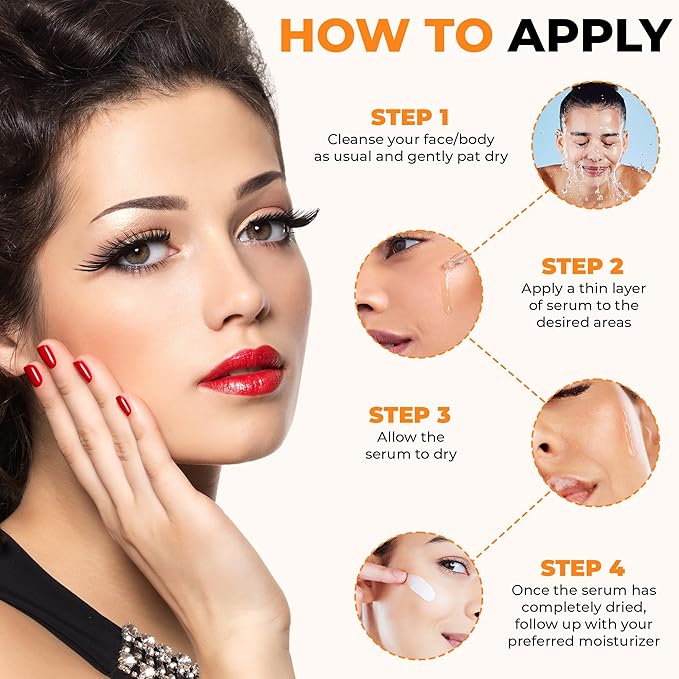 20% Vitamin C Serum 30ml - Maximum Strength Formula - Retinol, Hyaluronic Acid, Collagen - Treatment For Face & Eyes, Wrinkles