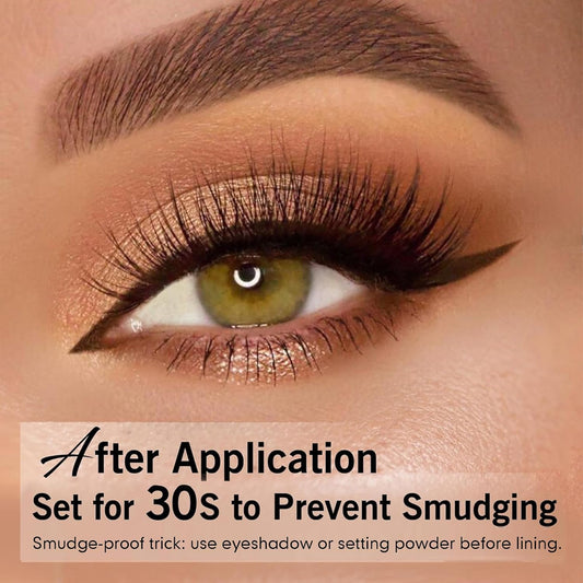 BEPHOLAN Brown Eyeliner Pencils,Waterproof Gel Eyeliner Pencil for Women Waterproof Smudge Proof Long-lasting (Brown)