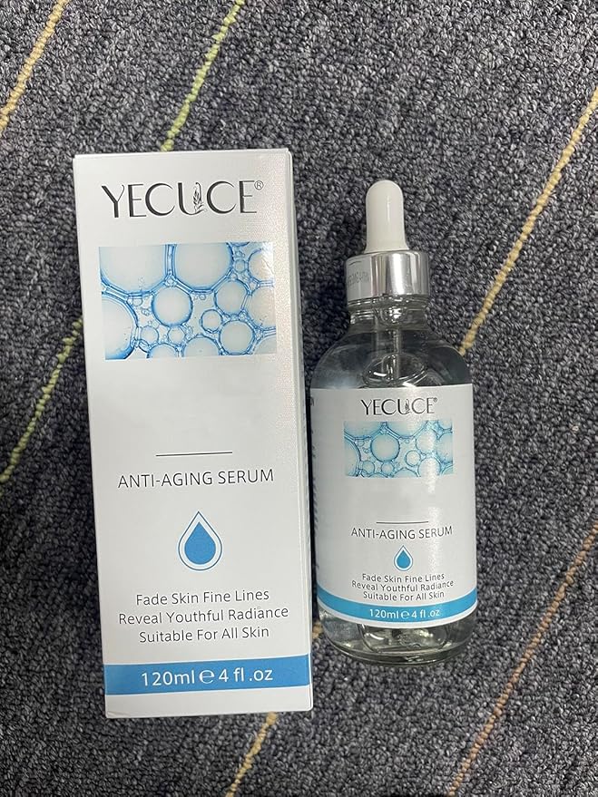 Facial Serum in A Bottle with Vitamin C & Collagen, Face Serum Anti Aging & Instant Face Tightening, Boost Skin Collagen, Reduce Wrinkles & Plump Skin