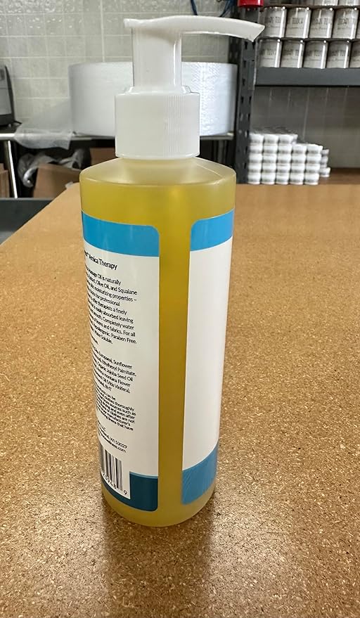 PURA Arnica Oil - Unscented Deep Tissue Massage Therapy, Hypoallergenic for Muscle Recovery, 8oz