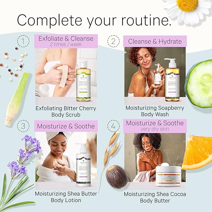 Tree to Tub Lavender Shea Butter Body Lotion for Dry Skin - Moisturizing Sensitive Skin Lotion - Shea Butter Hand Cream for Dry Cracked Hands - Moisturizing Sensitive Skin Hand