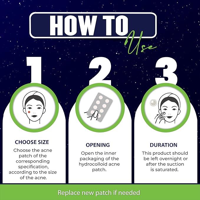 Dot Pimple Patches for Face – Hydrocolloid Acne Patches for Quick Zit Relief, Invisible Spot Stickers That Stay All Night, Gentle for All Skin Types, Oil-Free (240 Count)