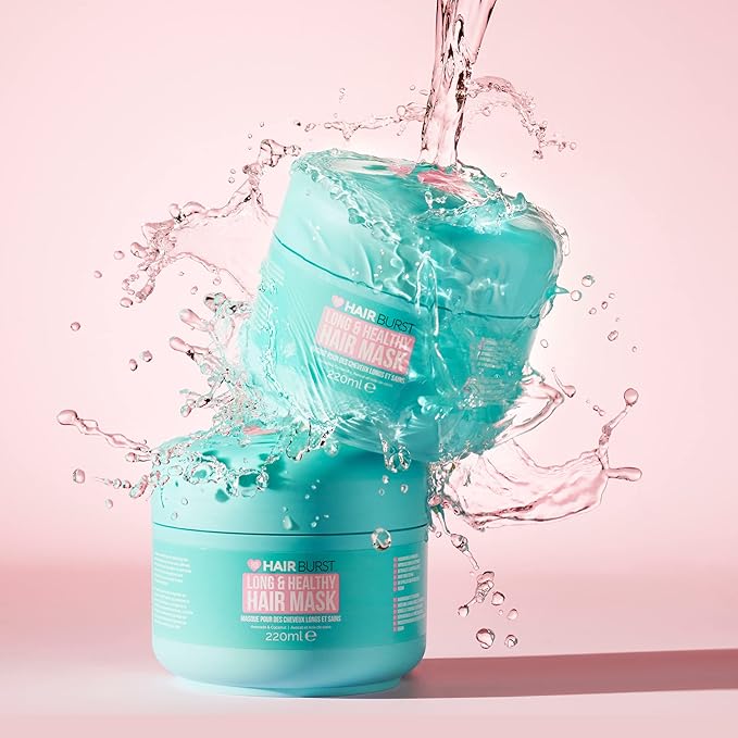 HAIR BURST Hydrating Hair Mask with Avocado Oil, Coconut & Black Oat Extract - Deep Conditioner for Hair Growth, Dry or Damaged Hair - Thickening Nourishing Hair Repair Treatment - 7.4 fl oz