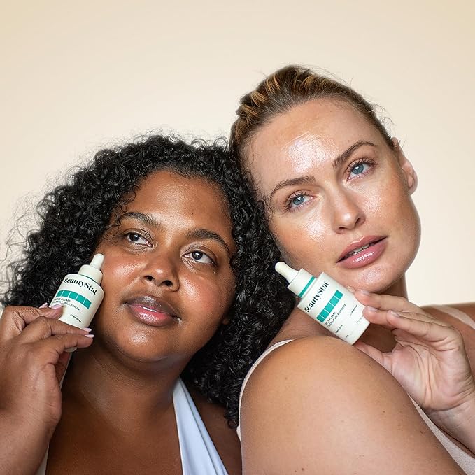 BeautyStat Triple-Plump Coconut Milk Serum - Moisturize, Plump, & Revitalize with Hyaluronic Acid, Polyglutamic Acid, Microsilver, & Coconut Complex (30 ml / 1 fl oz)