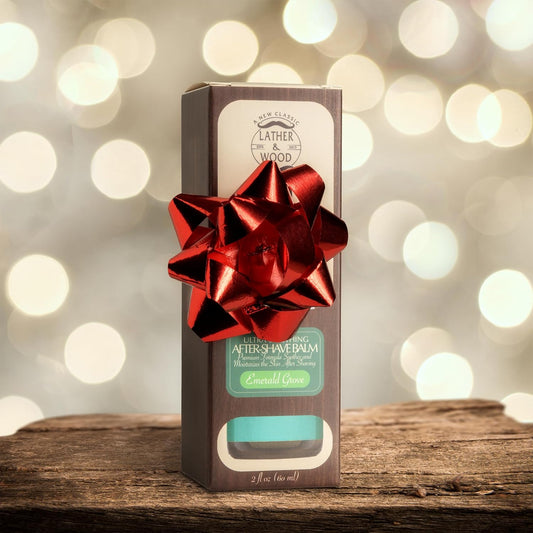 Best After-shave Balm, Emerald Grove Scent, Premium Aftershave Lotion, Soothes and Moisturizes Face after shaving, Does Not Dry The Skin, Eliminates Razor Burn For A Silky Smooth Finish