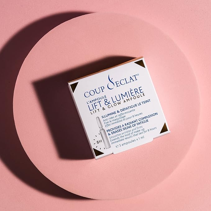 Coup d'Eclat Lift & Glow Ampoules - Instant Radiance Boosting Serum for All Skin Types 3x 0.033 Fl.Oz