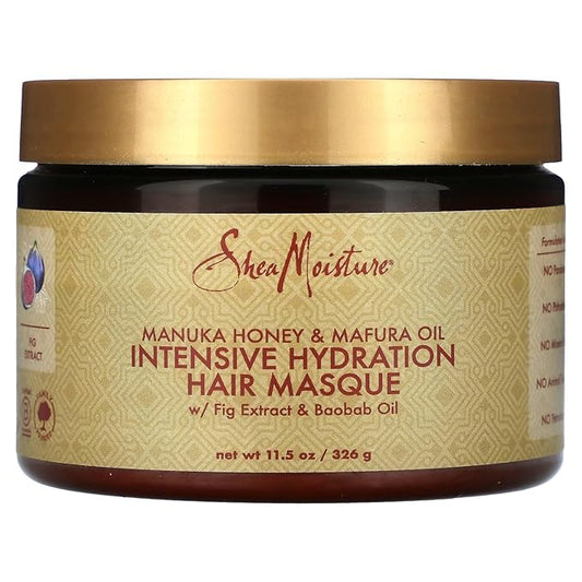Sheamoisture Manuka Honey &Mafura Oil Intensive Hydration Treatment Masque, 12 Oz