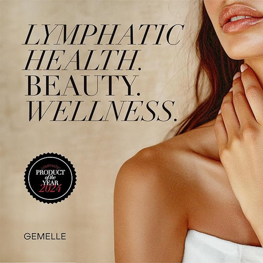 GEMELLE Lymphatic Breast Massage Oil | 2024 Product of The Year | Lymphatic Circulation, Beauty, Wellness | Honeybush & Helichrysum | Paraben-Free, Clean Beauty, Luxury Natural Skin Care 30ml
