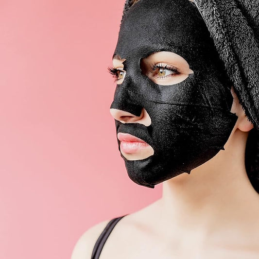 BioMiracle Total Pore Therapy Purifying Mask, Detoxifying Mask, Shrink Pores, Plant Stem Cell Treatment, Collagen Infusions, Vitamin E, (5 Pack)