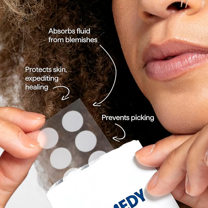 Remedy for Pimples - 36 Near-Invisible Medical-grade Hydrocolloid Pimple Patches for Blemishes, Zits, Spot Concealing - By Dermatologist Dr. Shah