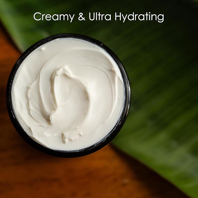 Deep Hydration ORANGE BLOSSOM Body Butter for Dry Skin | Natural Body Lotion for Women with Raw Shea Butter | No Synthetic Fragrances | 8 oz