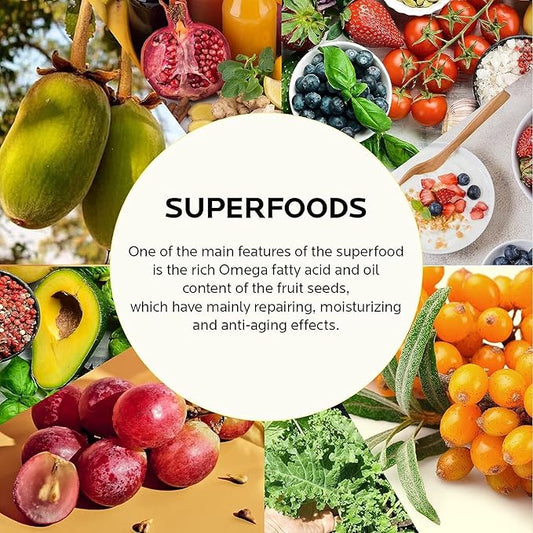 ZealSea Superfood Antioxidant Face Oil: Facial Oil with Antioxidant Rich Plant-Based Oils Hydrating and Smooth Dry Skin Care Gua Sha Massage Skin Therapy Oil for Women Men, 1 Fl Oz (Pack of 2)