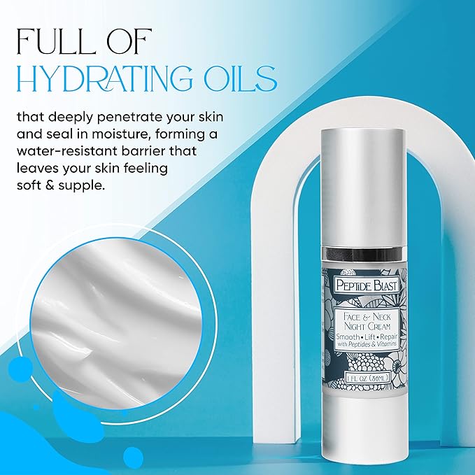 Peptide Blast - Anti-Aging Collagen Night Cream 1oz