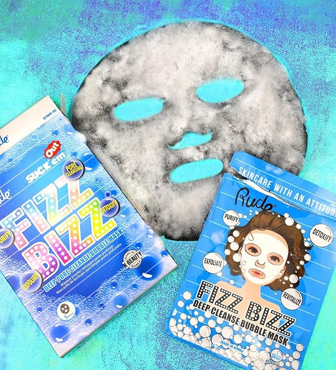 Rude - Fizz Bizz Cleanse Bubble Mask