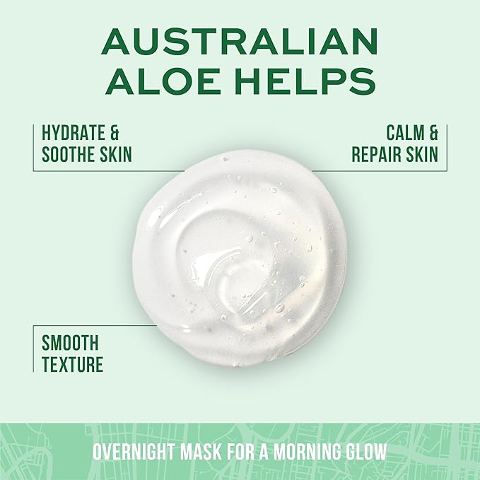 Freeman Exotic Blends Hydrating Australian Aloe Jelly Facial Mask Tube, 6 fl.oz./ 175 mL Tube