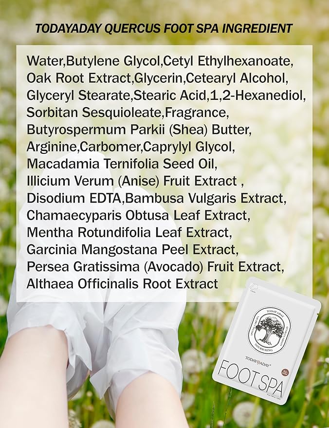 Moisturizing Foot Mask for Dry Cracked Feet | Hydrating at Home Foot Spa Kit Baby Feet Foot Peel Cracked Heel Repair w/Natural Ingredients | No More Dry Rough Calloused Feet (5 Pairs)