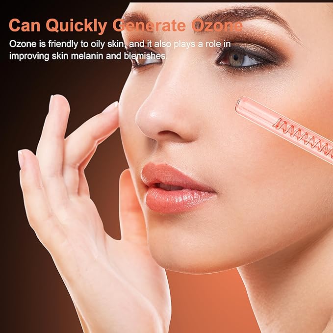 Portable High Frequency Device Orange High Frequency Wand Electrode Beauty Parts ETJX006RTT (Orange Tube(Tungsten))