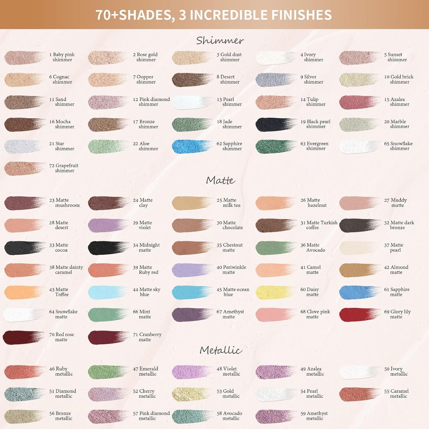 Cream Waterproof Hypoallergenic Eyeshadow Stick, long wear Metallic Glitter Matte Eye Shadow Pencil With Makeup Brush, Eye Brightener, 43 Matte Toffee