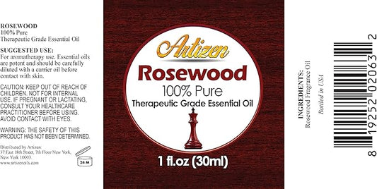 Artizen 30ml Oils - Rosewood Essential Oil - 1 Fluid Ounce