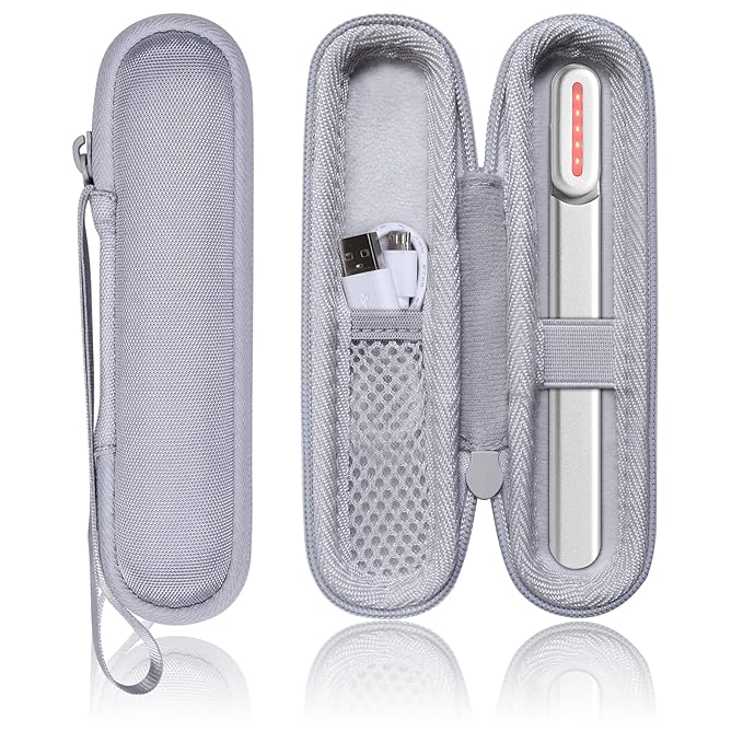 co2CREA Hard Carrying Case Compatible with SolaWave 4-in-1 Facial Wand/Radiant Renewal Wand (V2.0)