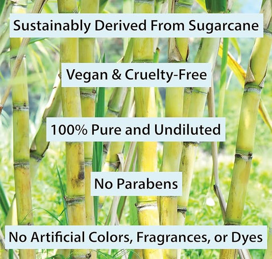 Amara Beauty Squalane Oil Moisturizer with 100% Pure Plant Derived Squalane for Face, Body, Skin and Hair - Face Oil 2 fl. oz.