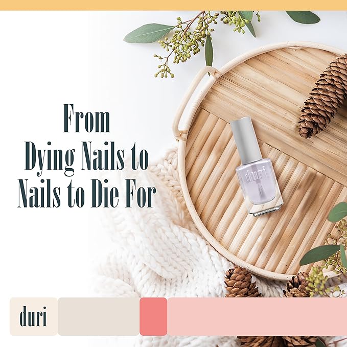 duri Clear Base and Top Coat - 0.45 fl. oz.