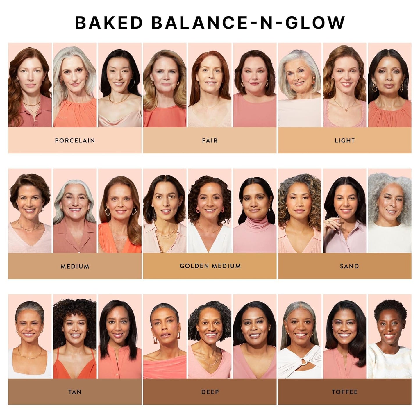 LAURA GELLER NEW YORK Baked Balance-N-Glow Illuminating Foundation - Porcelain - Buildable Sheer to Light Coverage - Satin Finish